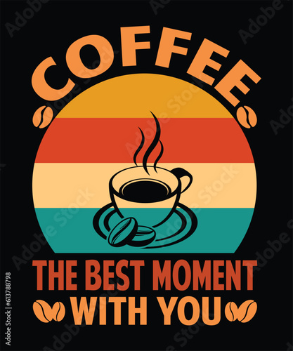 coffee t-shirt design, vintage, cat, mom, 