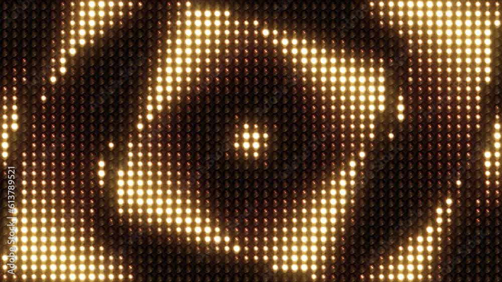 Lights Board Loop LED Background Animation Lights Flashing Wall Showtec VJ Stage Floodlight 4K Blinder Blinking Lights Flash Club Flashlights Disco Lights Matrix Beam Bulb