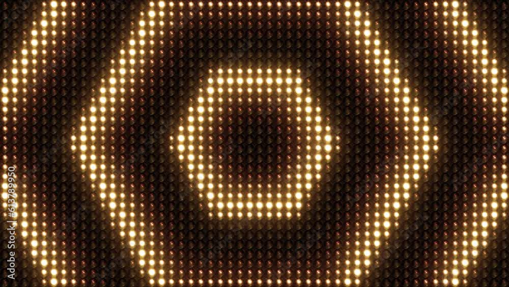 Lights Board Loop LED Background Animation Lights Flashing Wall Showtec