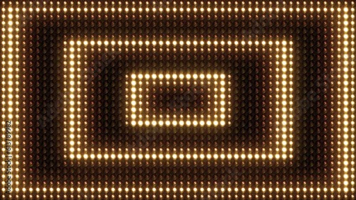 Lights Board Loop LED Rectangle shape Background Animation Lights Flashing Wall Showtec VJ Stage Floodlight 4K Blinder Blinking Lights Flash Club Flashlights Disco Lights Matrix Beam Bulb