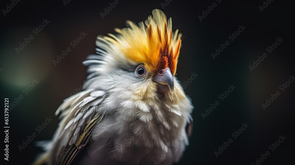 yellow billed hornbill in a wild nature, generative ai yellow billed hornbill in a wild nature, generative ai