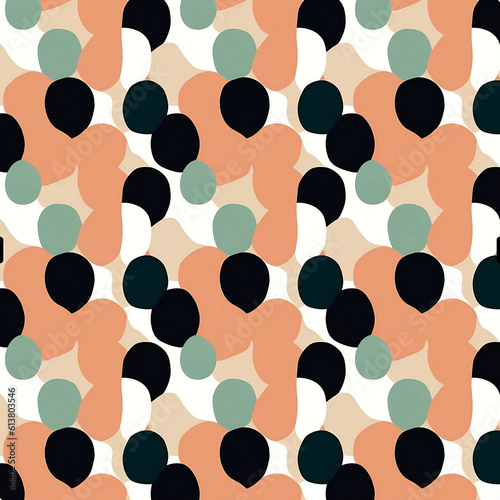 seamless pattern with dots