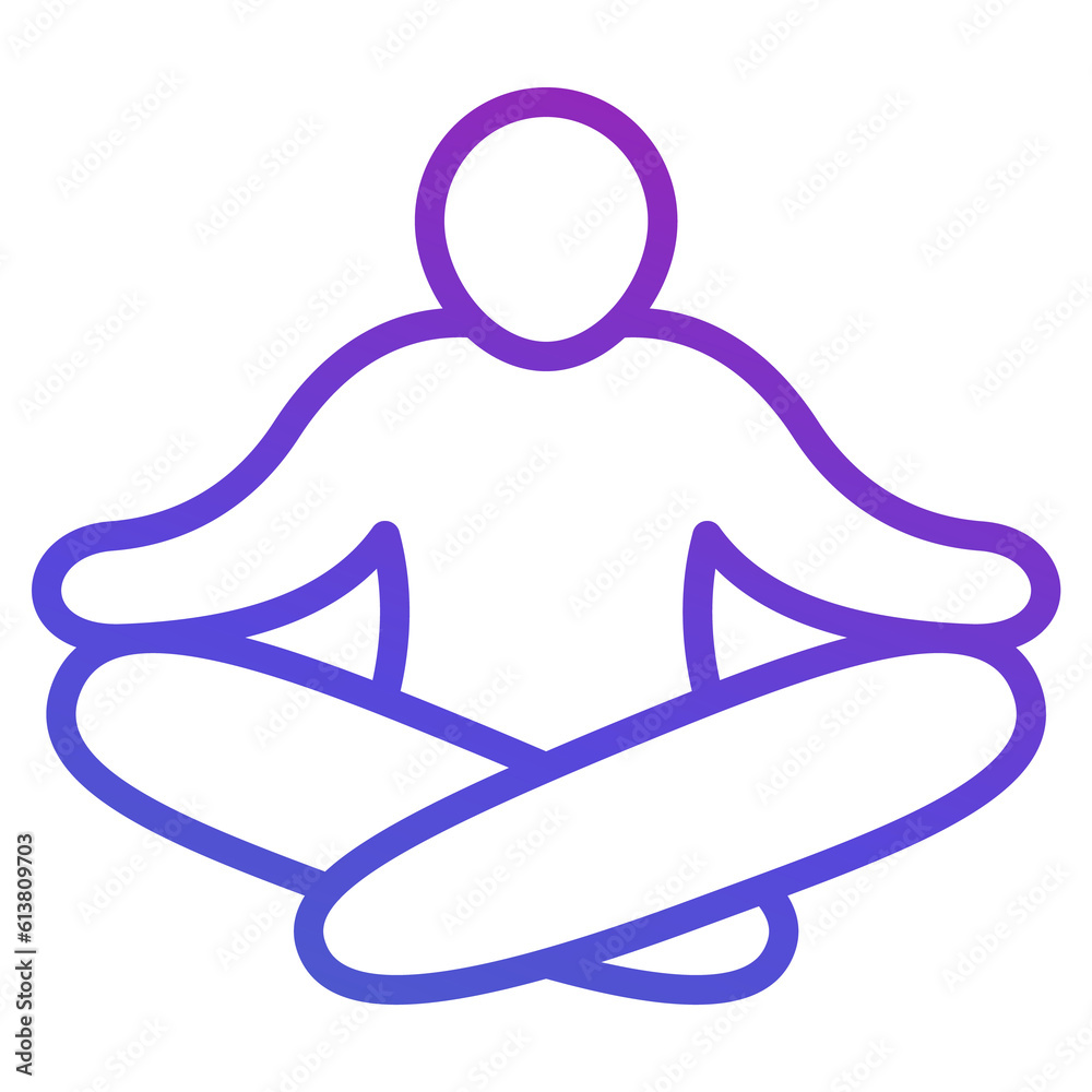 meditation, meditating man line icon meditation, meditating man line icon