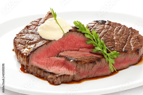 Grilled steak 