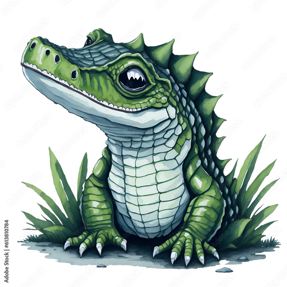crocodile with a smile crocodile with a smile