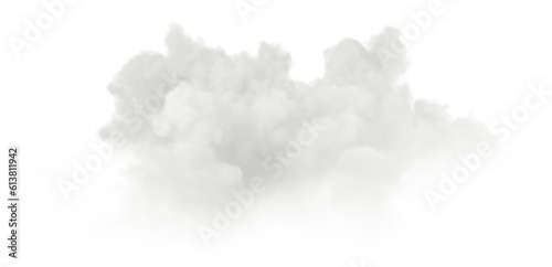 Cloudscape cotton fluffy shapes specials effect 3d render png