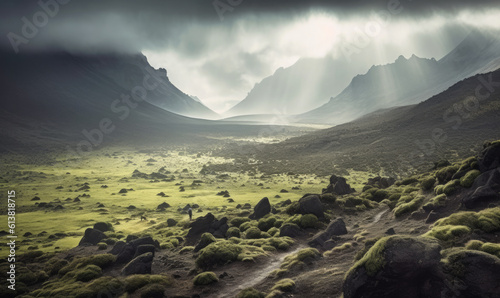  Embracing Majesty  Dramatic Clouds Embrace Mount Kilimanjaro s Splendor - Witness the awe-inspiring beauty of Mount Kilimanjaro as dramatic clouds envelop its majestic peak in this captivating scene.