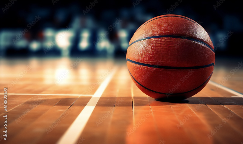A BasketBall Close up shot with the net and Bokeh Effects. Sports Photography. A BasketBall Close up shot with the net and Bokeh Effects. Sports Photography.