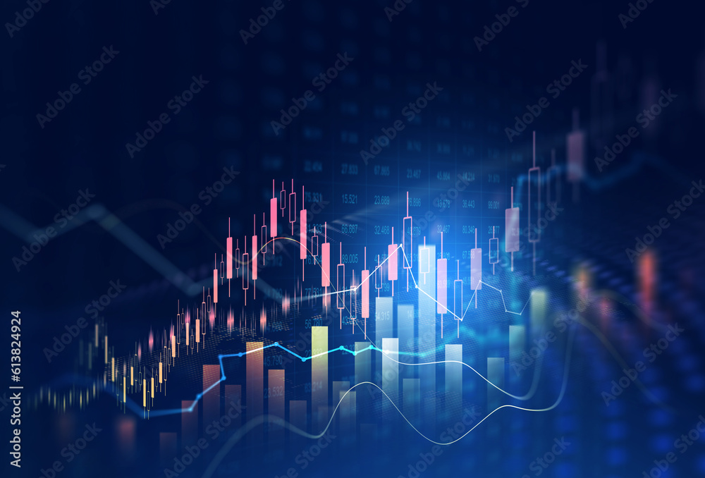 Investment finance chart,stock market business and exchange financial growth graph.
Investment finance chart,stock market business and exchange financial growth graph.