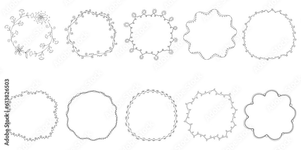 The Flowers frame vector set can be adapted for a variety of applications such as card embellishments, Wedding card, Scrapbook, digital printing, paper embellishments, spring themes, and more. The Flowers frame vector set can be adapted for a variety of applications such as card embellishments, Wedding card, Scrapbook, digital printing, paper embellishments, spring themes, and more.