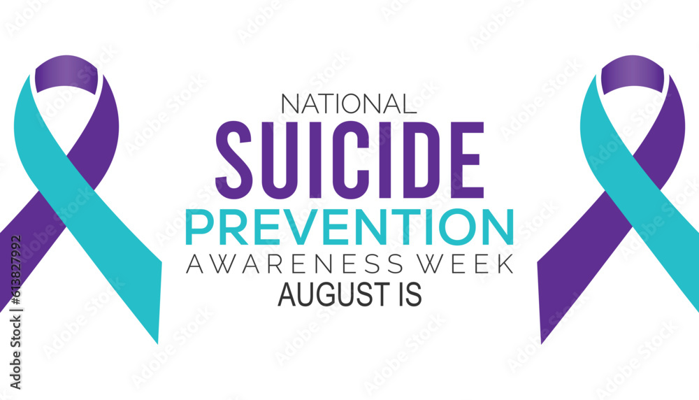 Vector illustration on the theme of National suicide prevention week observed each year during September banner, poster, card and background design. Vector illustration on the theme of National suicide prevention week observed each year during September banner, poster, card and background design.