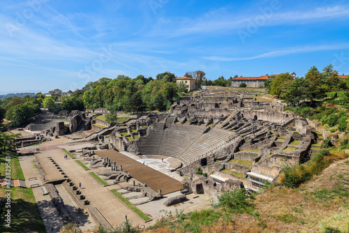 Quadro su tela Ancient Theatre of Fourvière in Lyon, France