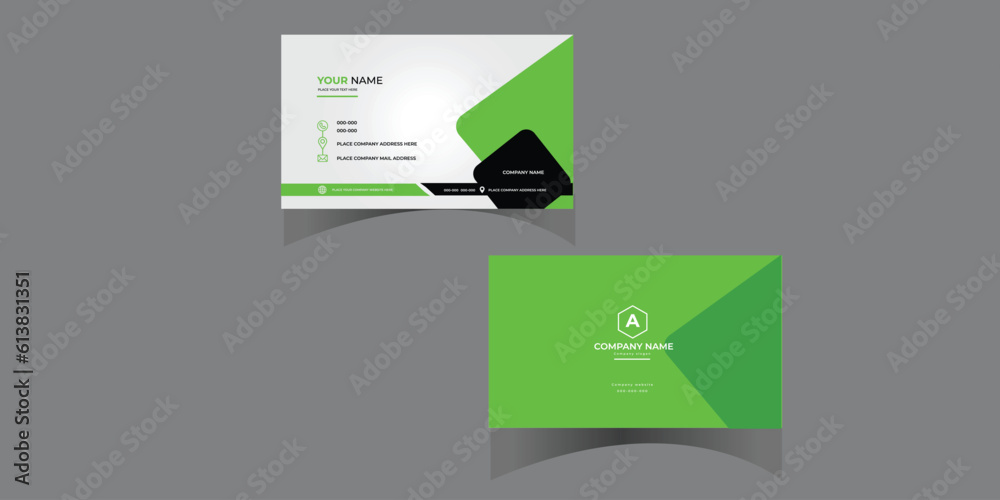 Modern Business card, visiting card and awesome calling card design and template Modern Business card, visiting card and awesome calling card design and template