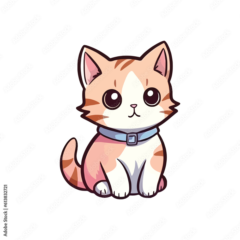 Joyful Cat: Animated 2D Illustration Joyful Cat: Animated 2D Illustration