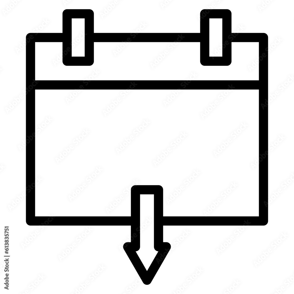 calendar line calendar line