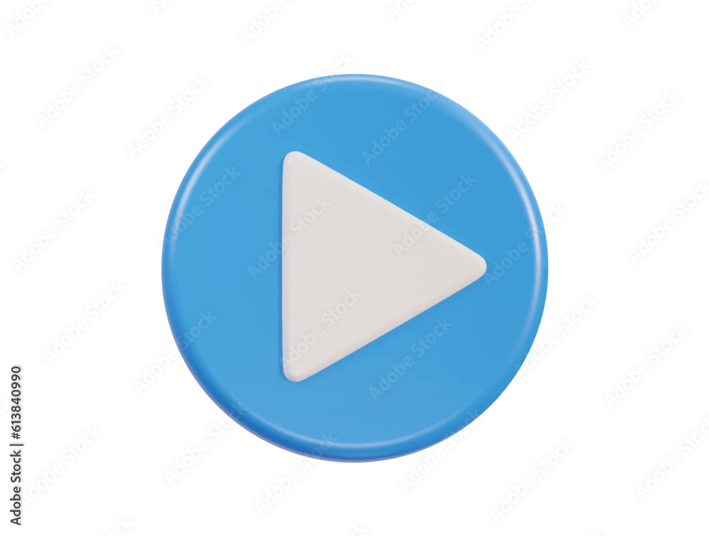 Vector 3d realistic play button vector illustration for destination Vector 3d realistic play button vector illustration for destination