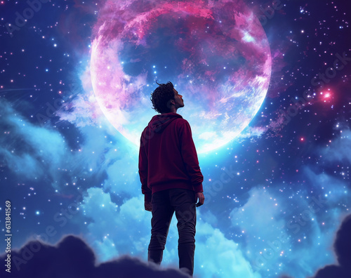 Generative AI illustrations of the last step of the spiritual journey. Depths of consciousness, hidden wisdom, and transformative growth open a portal into a new realm of conscious awareness.