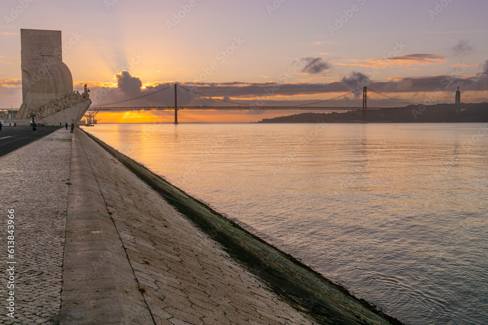Fototapeta premium Tagus River in Lisbon, Portugal