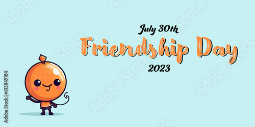 Friendship Day Background Illustration