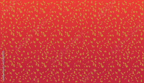 Red gold flakes background Images. Illustration, Poster, Vector , Background or wallpaper.   
