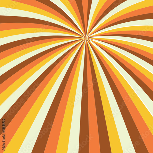 Abstract background of lines reminiscent of the 70s in its shapes and colors. The 70s.