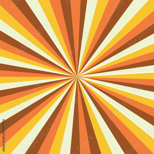 Abstract background of lines reminiscent of the 70s in its shapes and colors. The 70s.