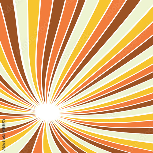 Abstract background of lines reminiscent of the 70s in its shapes and colors. The 70s.