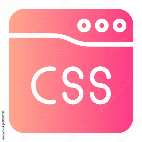 css gradient icon