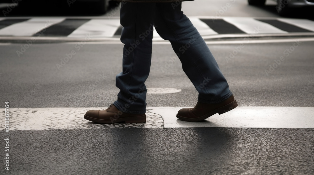 Standing at the crossroad making decision which way to go. Generative ai. Standing at the crossroad making decision which way to go. Generative ai.