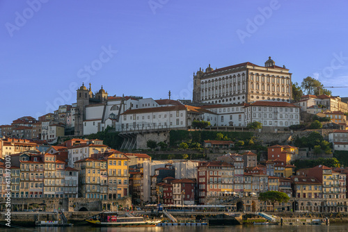 Colorful buildings in Porto