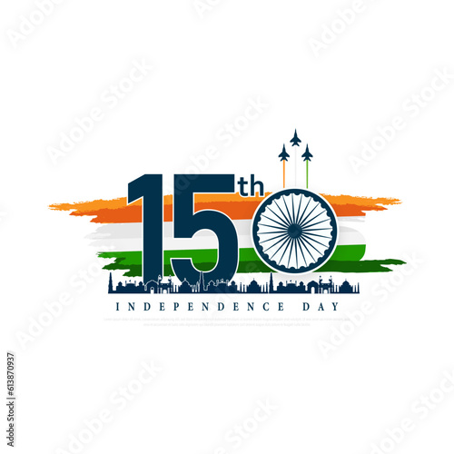 Independence Day India  Vector illustration