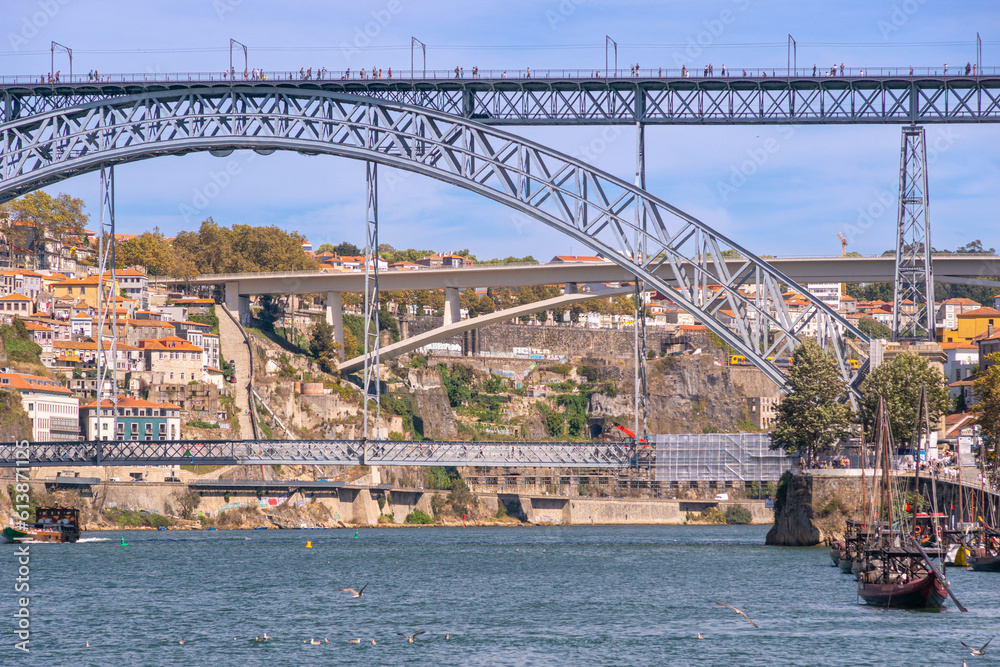 Bridges over the Douro River in Porto