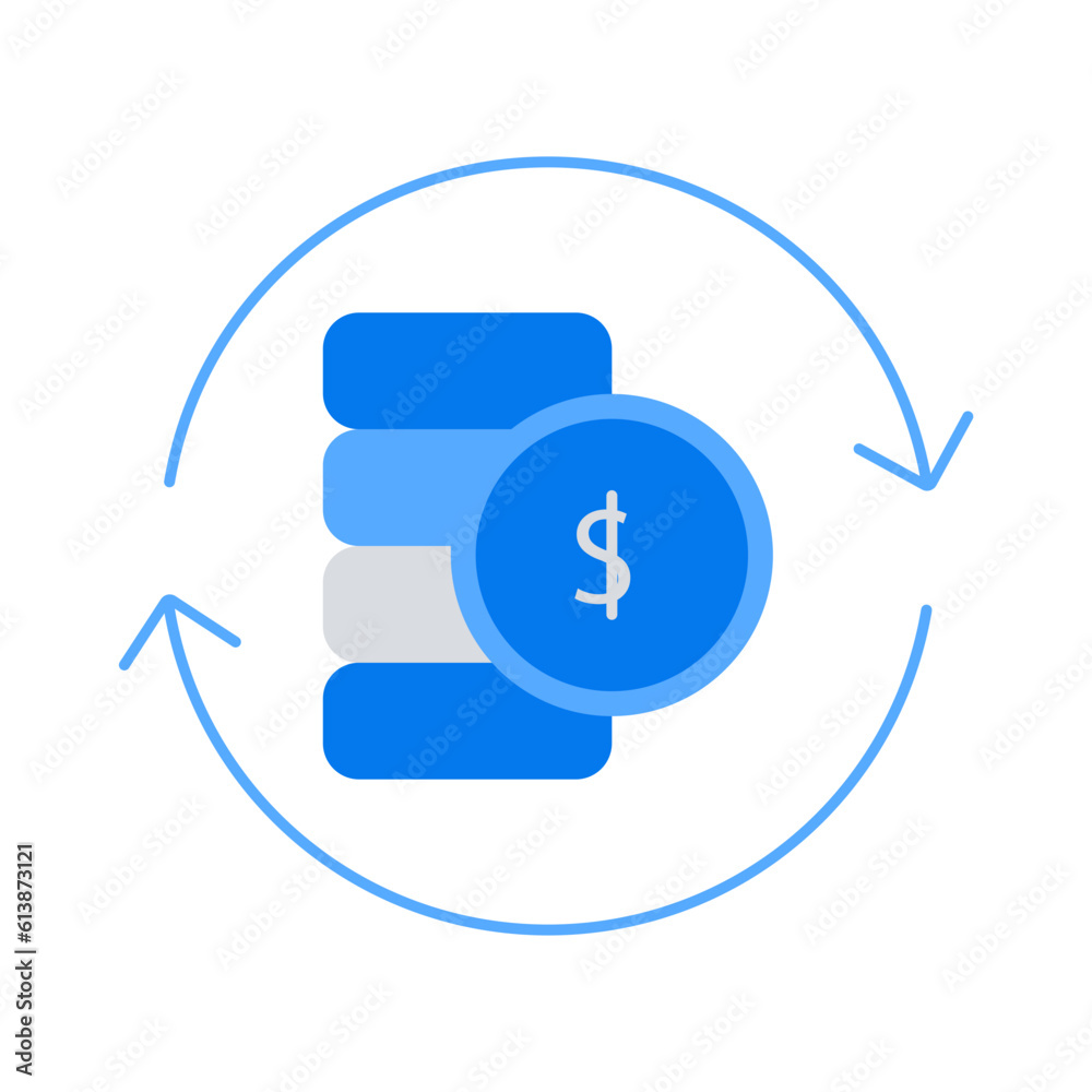 Business icon series in duo tone style Business icon series in duo tone style