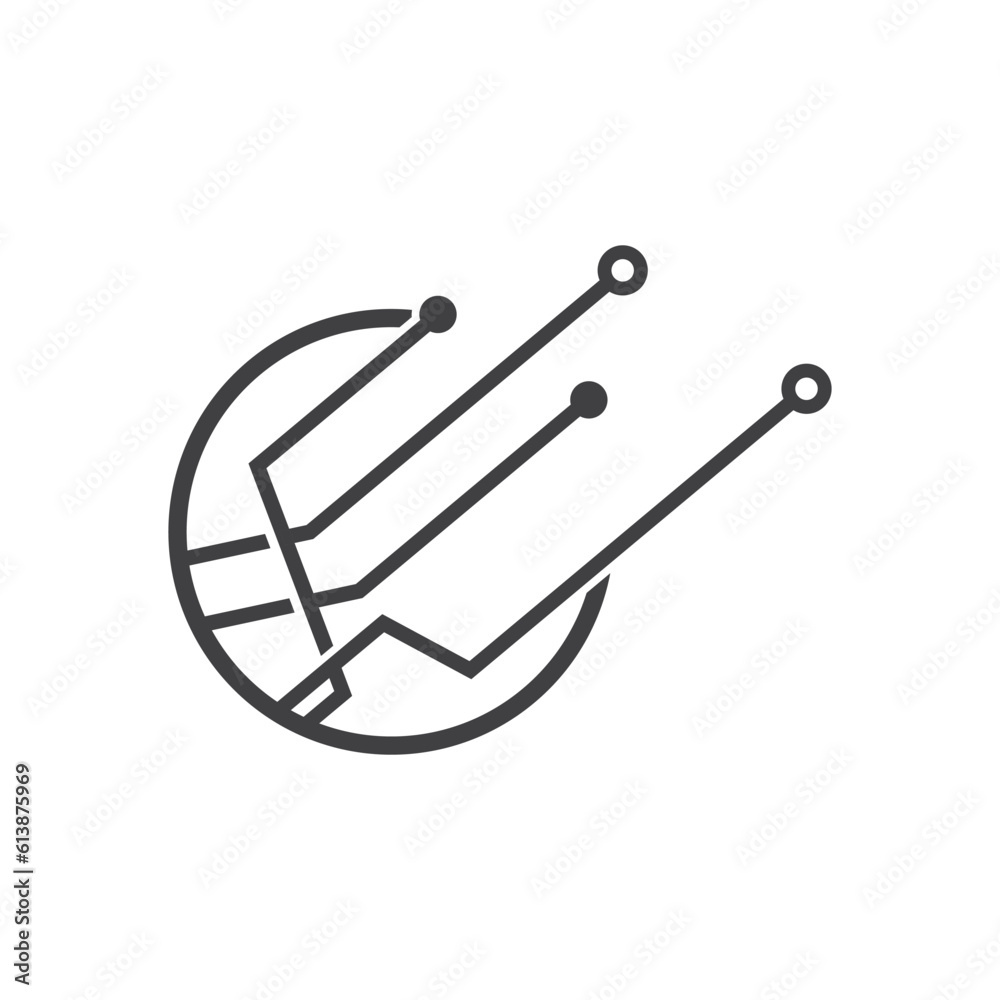 Technology Circuit Design Vector Illustration. Technology Circuit Design Vector Illustration.