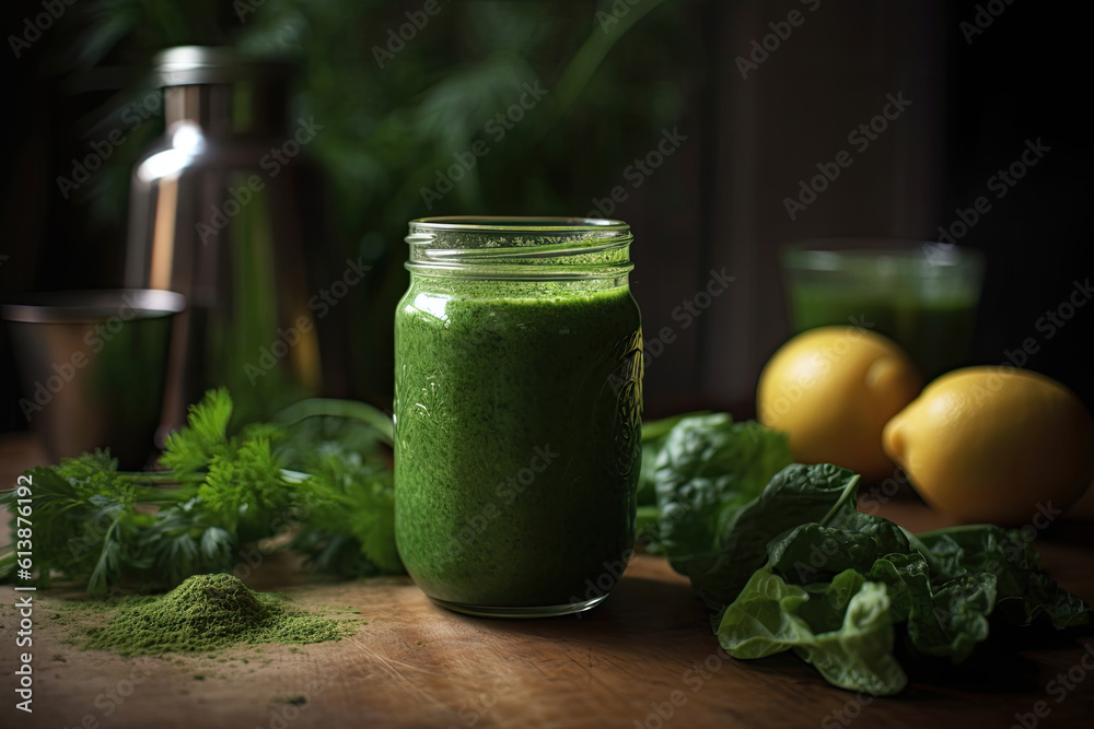 Detoxifying green smoothie Detoxifying green smoothie
