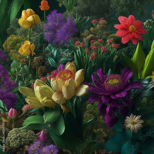 bunch of flowers