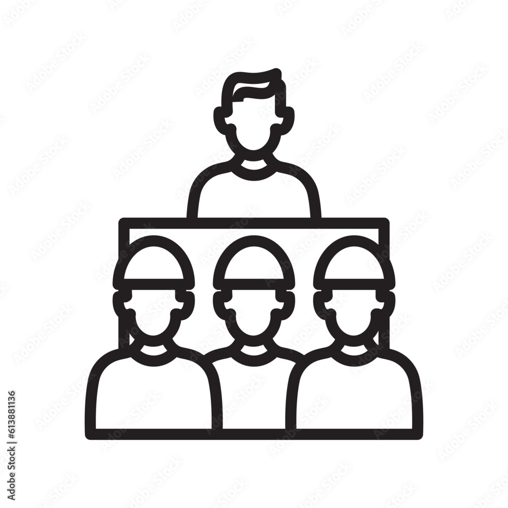 training vector icon