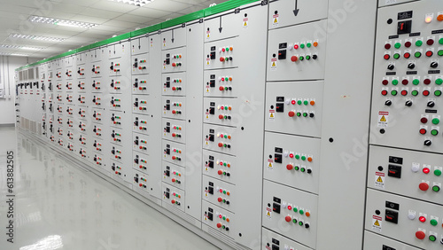 400 Volt Motor Control Center (MCC) type electric cabinets with fixed shelves photo