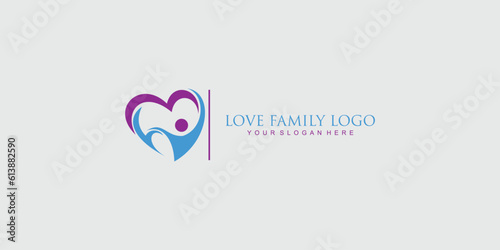 Family logo design with unique concept| premium vector|part 2 photo