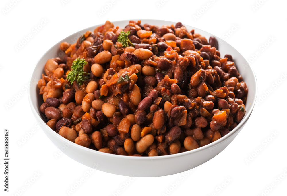 Githeri on transparent background. Generative AI. Githeri on transparent background. Generative AI.