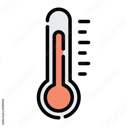 Thermometer an instrument for measuring temperature 