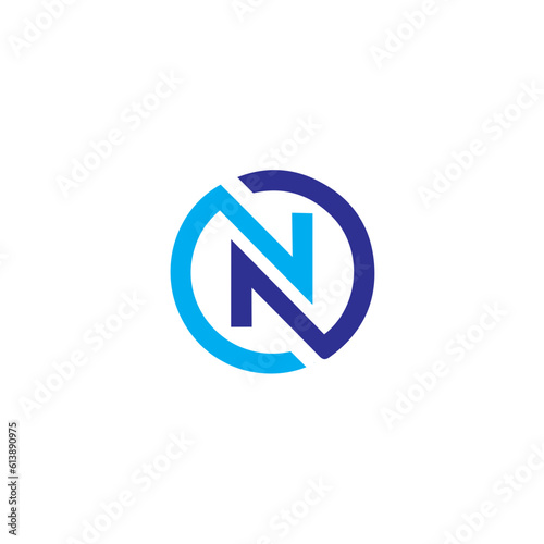 Free Download Initial N letter luxury beauty flourishes ornament monogram logo Swoosh Letter Logo Design for business and company identity. Water Wave N Logo with modern trendy - GFXLoad
