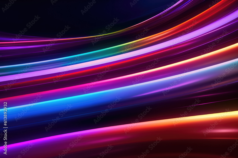 Abstract Neon Lights in Motion Vibrant Long Exposure Delight Abstract Neon Lights in Motion Vibrant Long Exposure Delight