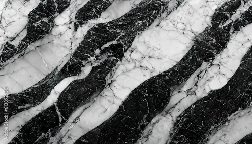 Black and White marble background texture natural stone pattern abstract for design art work. Marble with high resolution