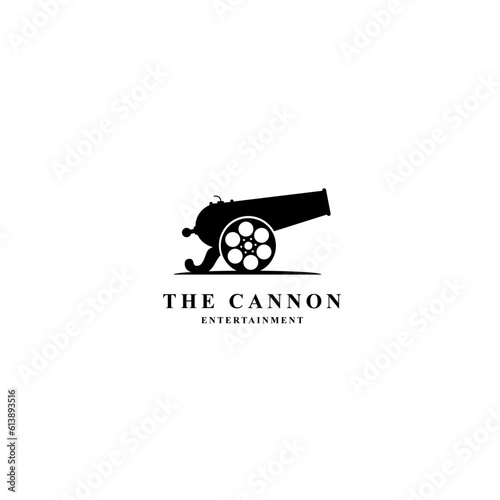 Cannon videography logo is perfect for multimedia logos, videography, photography, internet, digital, store, entertainment etc.
