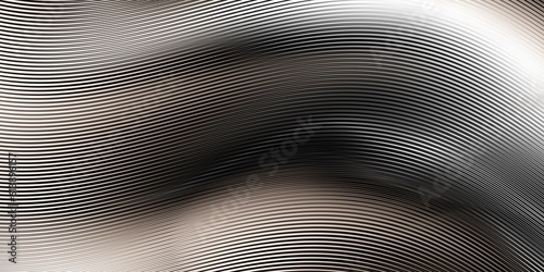 Abstract pattern. Horizontal background for any design. Wavy thin lines
