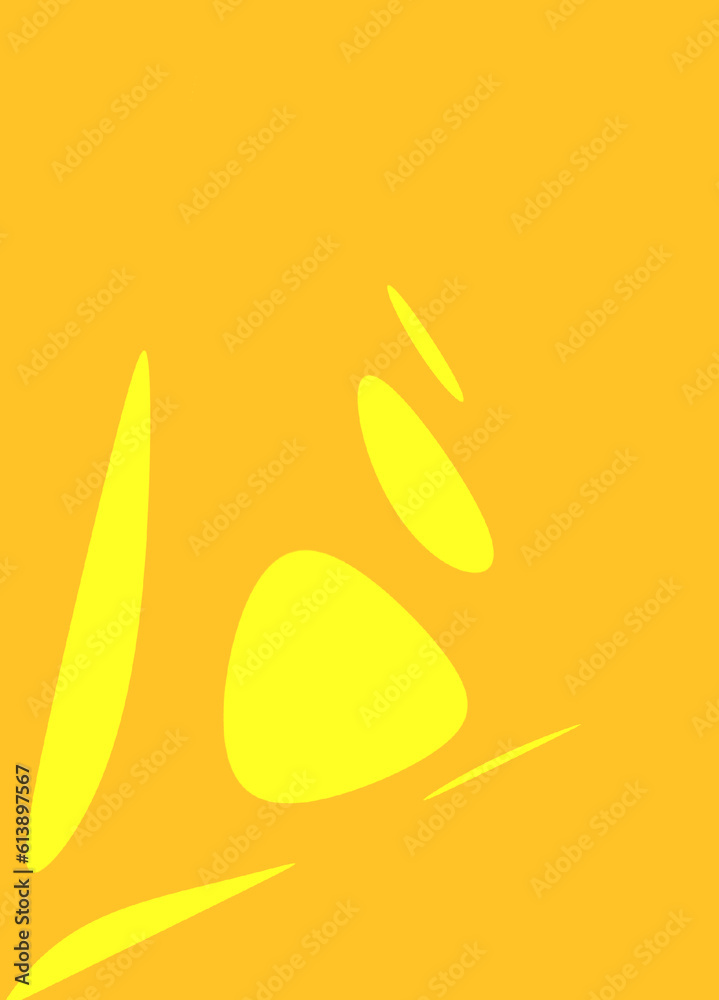 Naklejka premium yellow and orange background form a minimalistic pattern