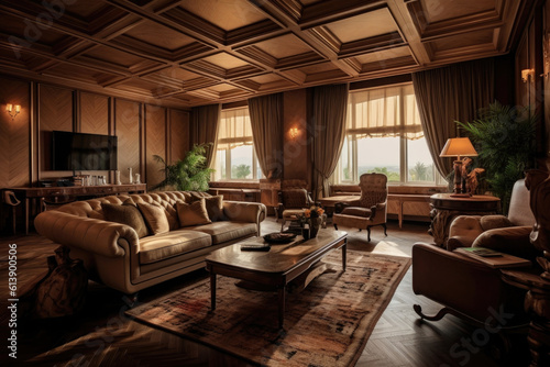 modern classic design bedroom elegant interior