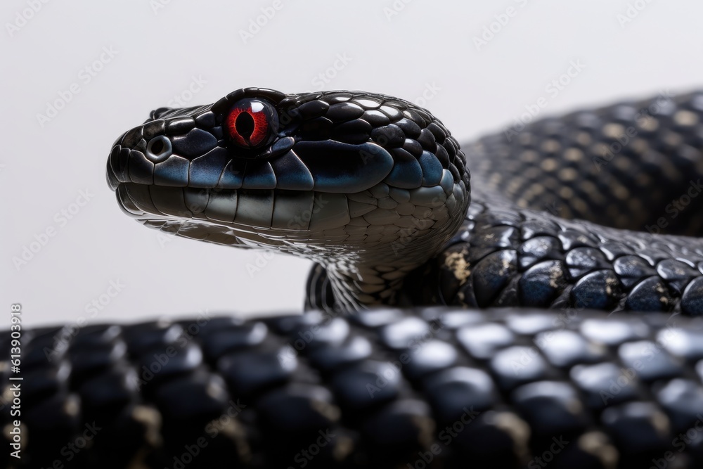 Fototapeta premium Snake. Generative AI.