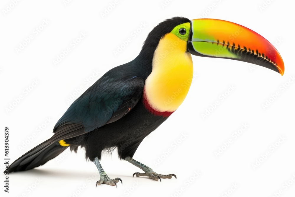 Obraz premium Toucan. Generative AI.